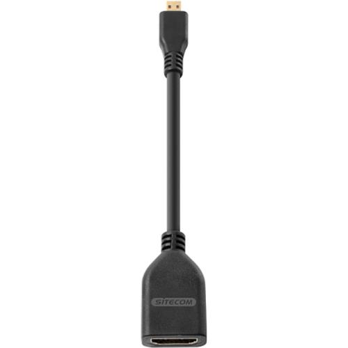 "Sitecom HDMI™-Adapter, Micro-HDMI™ zu HDMI™-Adapter ""CN-356"", Schwarz"