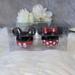 Disney Other | Disney Mickey & Minnie Salt & Pepper Shakers Set | Color: Black/Red | Size: Os