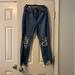 American Eagle Outfitters Pants & Jumpsuits | American Eagle Ripped Mom Jeans In Size 6. Medium Wash Denim. | Color: Black | Size: 6