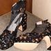 Nine West Shoes | Nine West Block Heeled Sandal Size 9 | Color: Black | Size: 9