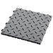 FlooringInc 12" x 12" Garage Flooring Tile, Polypropylene in Gray/Black | 12 H x 12 W x 0.39 D in | Wayfair NitroTileProGnmtlBlk40