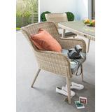 Destiny Sesselauflage, mit Reißverschluss grau Sesselauflage Gartenstuhlauflagen Gartenmöbel-Auflagen Gartenmöbel Gartendeko
