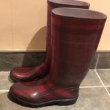 Burberry Shoes | Burberry Rain Boots | Color: Black | Size: 7