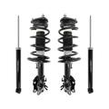 2014 Mazda 6 Front and Rear Suspension Strut and Shock Absorber Assembly Kit - Unity 4-13411-259280-001