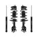 2014 Mazda 6 Front and Rear Suspension Strut and Shock Absorber Assembly Kit - Unity 4-13411-259280-001