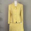 Burberry Jackets & Coats | Burberry London Yellow Pants Suit | Color: Yellow | Size: Xl