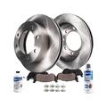 2001-2004 GMC Sierra 2500 HD Rear Brake Pad and Rotor Kit - Detroit Axle