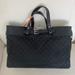 Gucci Accessories | Authentic Gucci Top Handle Hand Black Gg Canvas Tote | Color: Black | Size: Os