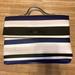 Kate Spade Bags | Kate Spade Navy, White, Pink, And Black Striped Makeup Travel Bag | Color: Blue/Pink | Size: Os