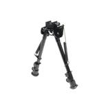 Leapers UTG Tactical OP Bipod Rubber Feet 6.1in-7.9in Center Height Black TL-BP78