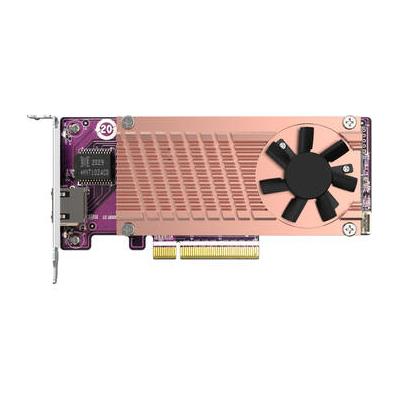QNAP QM2-2P10G1TB Dual M.2 2280 PCIe NVMe SSD & 10GbE Expansion Card QM2-2P10G1TB