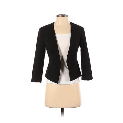 Express Jacket: Short Black Solid Jackets & Outerwear - Women's Size 0