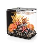 biOrb FLOW 15 Aquarium w/ MCR Light - 4 Gallon Acrylic (shatterproof w/ great clarity) in Black | 12.4 H x 11.8 W x 8.2 D in | Wayfair 72031