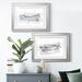 Longshore Tides Rolling Fog I - 2 Piece Picture Frame Print Set Paper, Solid Wood in Gray | 24.5 H x 37 W x 1 D in | Wayfair