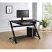 Orren Ellis Thorger Desk Wood/Metal in Black/Brown | 30 H x 42 W x 22.25 D in | Wayfair F10F4B5077924C348A69459646B3ACDB