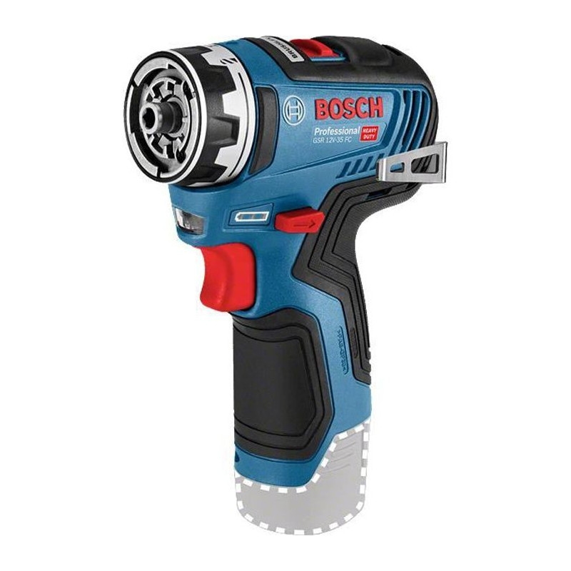 BOSCH PROFESSIONAL Bosch GSR 12V-35 FC 1750 RPM Ohne Schlüssel 590 g Schwarz, Blau, Rot Image