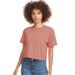 Next Level NL1580 Women's Ideal Crop T-Shirt in Desert Pink size 3XL | 60/40 cotton/polyester 1580, 1580NL