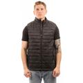 Burnside 32-8703 Men's Quilted Puffer Vest in Black size 2XL | Nylon 8703BU, B8703, 8703