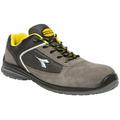 Scarpe in Pelle Scamosciate da Lavoro Antinfortunistiche D-Blitz - Grigio 42 - Grigio - Grigio &