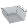 Wenko Regaleinhängekorb M silber, 28x15x27.5 cm