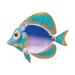 Regal Art & Gift 12966 - Seaglass Wall D�cor - Butterfly Fish Wall Decor Figurines