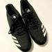 Adidas Shoes | Adidas Mens Icon 4 Boost Baseball Cleats Size 8.5 Black & White Athletic Shoes | Color: Black/White | Size: 8.5