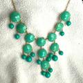 J. Crew Jewelry | J Crew Bubble Necklace - Turquoise | Color: Blue/Green | Size: Os