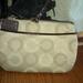 Coach Bags | Coach Wristlet,Tan& Brown Guc | Color: Brown/Tan | Size: Os