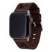 Brown Arizona Diamondbacks Leather Apple Watch Band