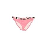 Anne Cole Swimsuit Bottoms: Pink Graphic Swimwear - Women's Size Large