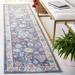 Blue/Navy 26 x 0.31 in Indoor Area Rug - Bungalow Rose Southwestern Navy/Ivory Area Rug | 26 W x 0.31 D in | Wayfair