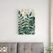 Gracie Oaks Verdant Sophistication III by June Erica Vess - Wrapped Canvas Painting Print Canvas in Green | 30 H x 20 W x 1.25 D in | Wayfair