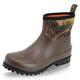 Dirt Boot Unisex Adults Neoprene Wellington Garden Wellies Stable Yard Ankle Mucker Boots (9 UK Men, Brown/Camo, numeric_9)