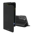 Hama Handytasche für Samsung Galaxy S22+ „Slim Pro“ (Schutzhülle mit Geldbörse 2x Kartenfach, klappbare Samsung S22+ Hülle mit Magnetverschluss und Standfunktion) schwarz