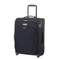 Samsonite Spark SNG ECO - Upright S (Length: 40 cm), Expandable Carry-On Luggage, 55 cm, 48.5/57 L, Eco Blue