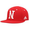 Men's adidas Scarlet Nebraska Huskers On-Field Baseball Fitted Hat