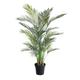 Blooming Artificial - Areca Palm Plant Indoor, Realistic Artificial Palm Tree for Garden, Home, and Office, Year Round Decorative Foliage, UV and Water Resistant (Green) (140cm)