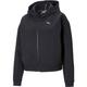 PUMA Damen Damen Kapuzensweatjacke Train Favourite Fleece, Größe M in Schwarz/Weiß