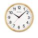 Bulova Naturalist 11" Wall Clock Plastic in White | 12.28 H x 2.56 W x 12.4 D in | Wayfair C4889