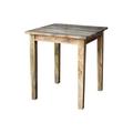 Loon Peak® Counter Height Square Mango Table Wood in Brown | 42 H x 38 W x 38 D in | Wayfair 0D9CFE9134A24C488256B72B403DBB07