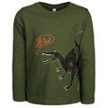 Tom Joule® - Sweatshirt Raymond Dino – Glow In The Dark In Khaki, Gr.104