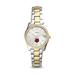 Women's Fossil Arkansas State Red Wolves Scarlette Mini Two-Tone Stainless Steel Watch