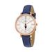 Women's Fossil Navy Montana Grizzlies Jacqueline Leather Watch