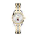 Women's Bulova Silver/Gold Boston College Eagles Classic Two-Tone Round Watch