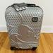 Disney Bags | Ful Disney Mickey Mouse Silver Carry-On Spinner Suitcase Hard Luggage 21 New | Color: Silver | Size: 21 Carry On