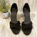 J. Crew Shoes | J. Crew Greta Suede Wedges Shoes Black 9 | Color: Black | Size: 9