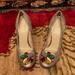 Nine West Shoes | - Nine West Light Gray Party Shoes | Color: Gray/Silver | Size: 8