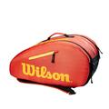 Wilson Padel-Case for Children and Youths, For up to 4 Rackets, Orange/Yellow, WR8902102001