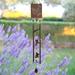 Woodstock Chimes Victorian Garden - Small, Butterfly Wind Chime Metal/Stone in Gray | 30 H x 4 W x 1 D in | Wayfair VGCBUS