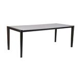 Joss & Main Barclay Stone Dining Table Stone/Concrete in Black | 30 H x 81 W x 35 D in | Outdoor Dining | Wayfair E3364D92EEAE4297BAAB605EF9FD3A84